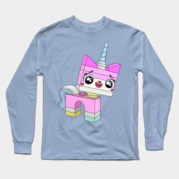 Unikitty Long Sleeve T-Shirt by bridge